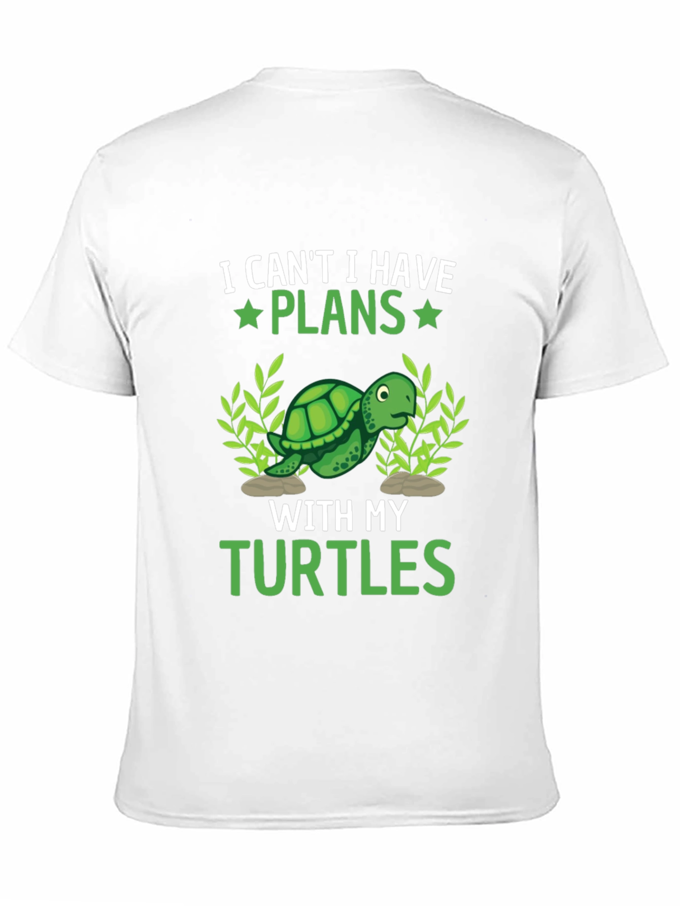 I Cant I Have Plans With My Turtles T-Shirt