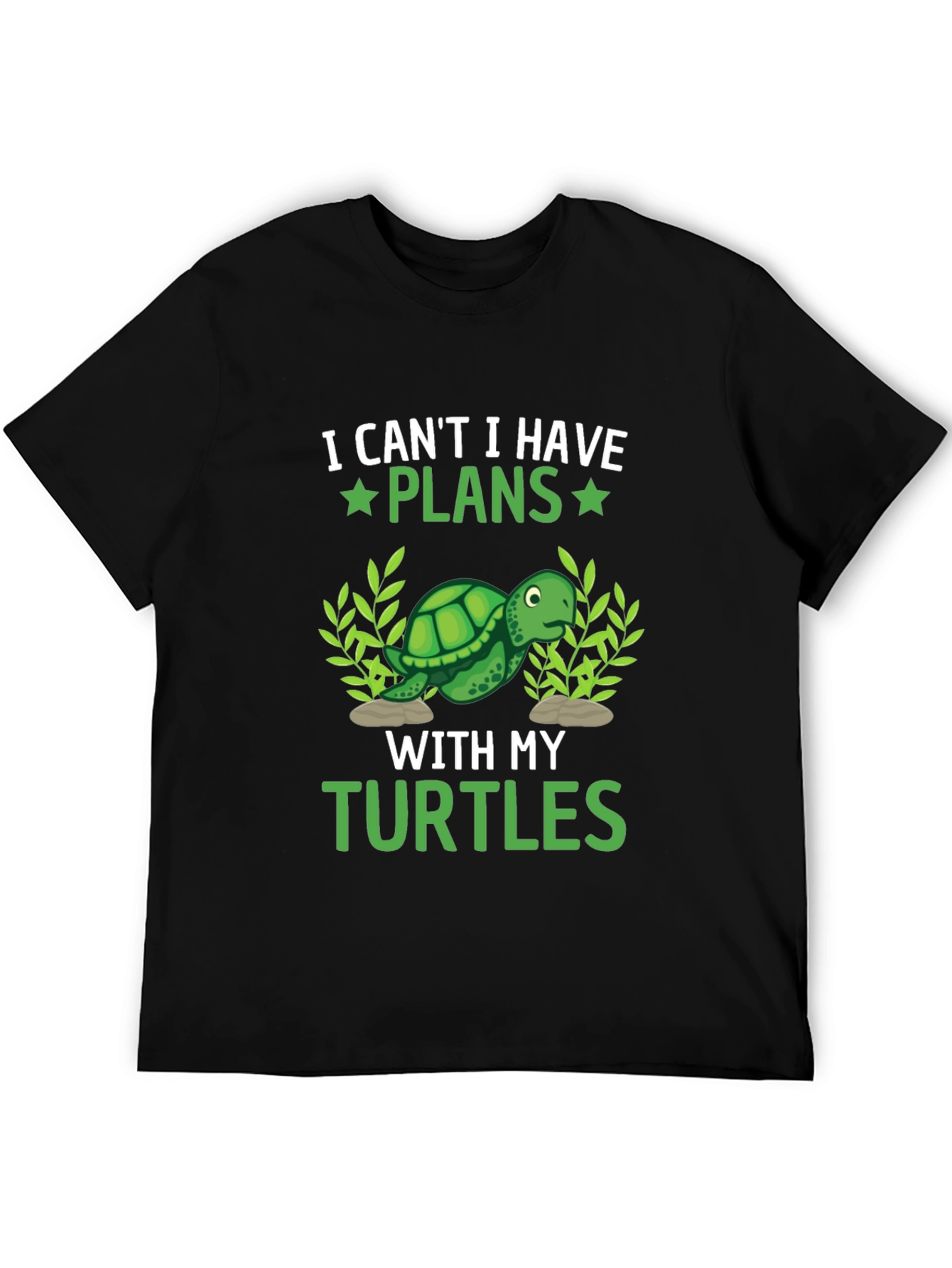 I Cant I Have Plans With My Turtles T-Shirt