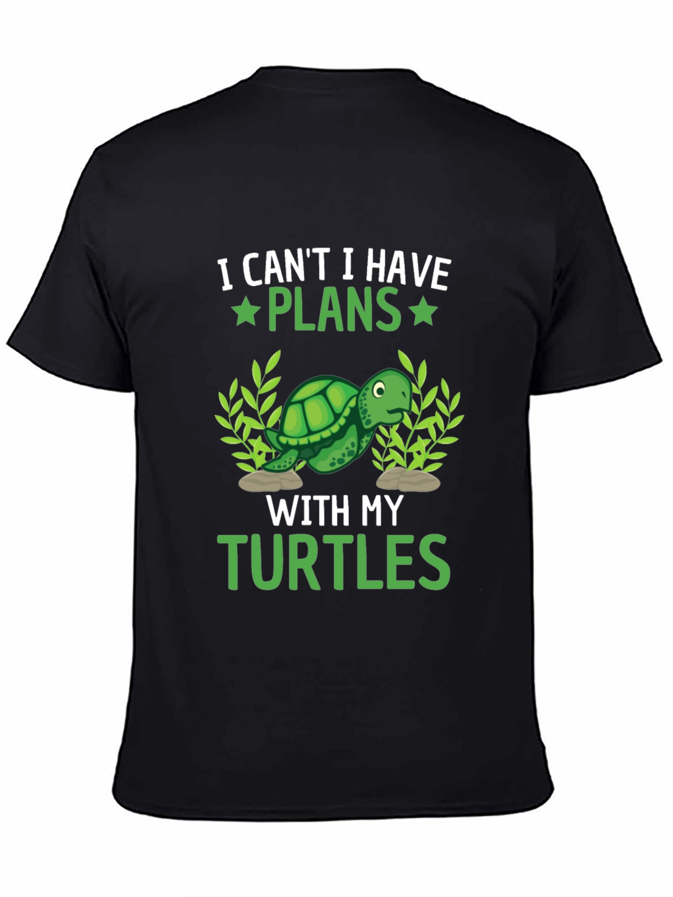 I Cant I Have Plans With My Turtles T-Shirt