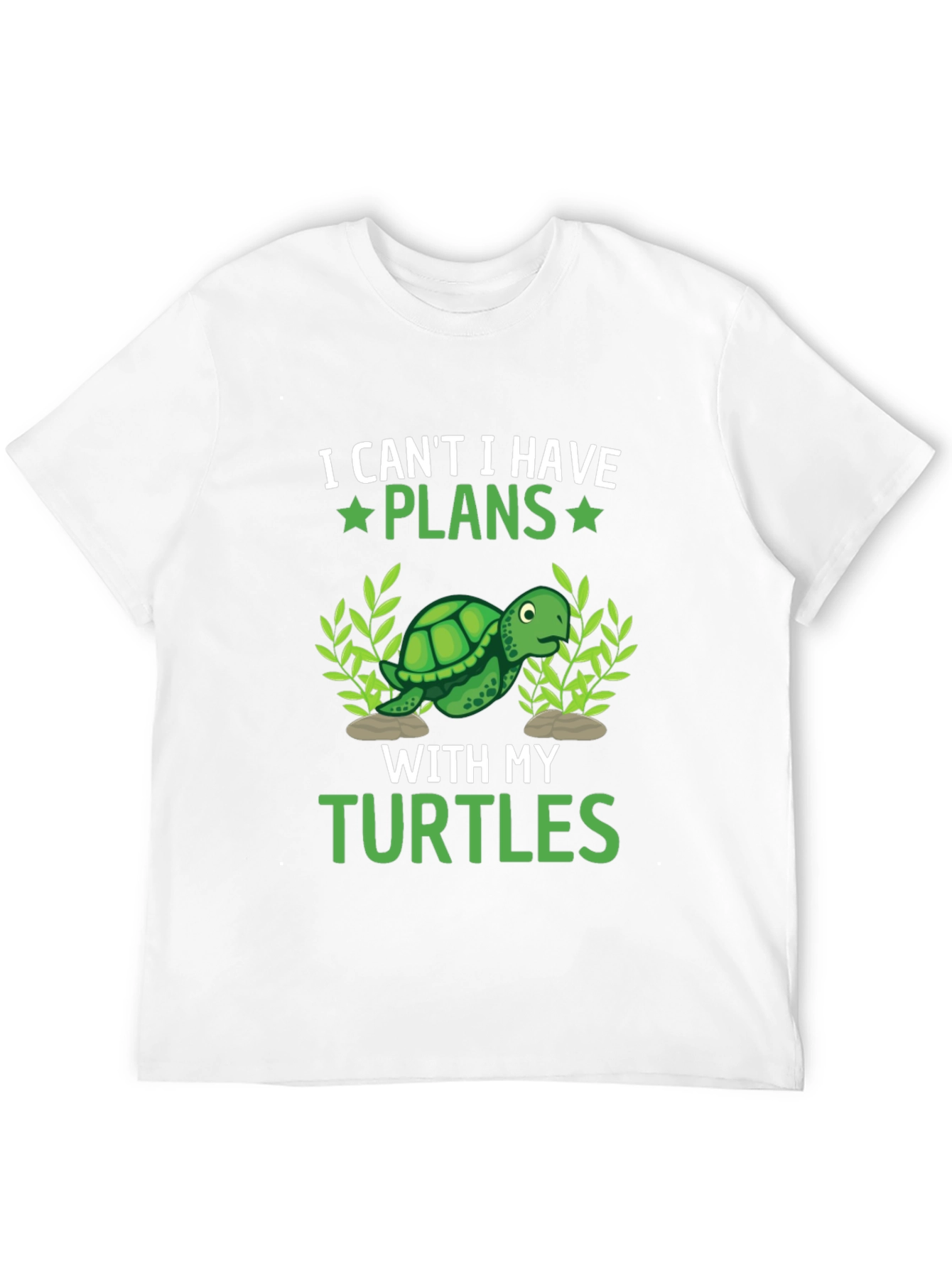 I Cant I Have Plans With My Turtles T-Shirt