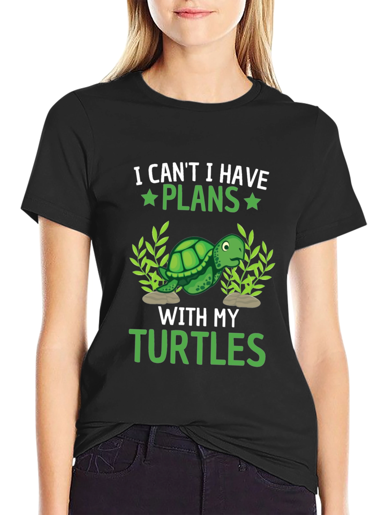 I Cant I Have Plans With My Turtles T-Shirt