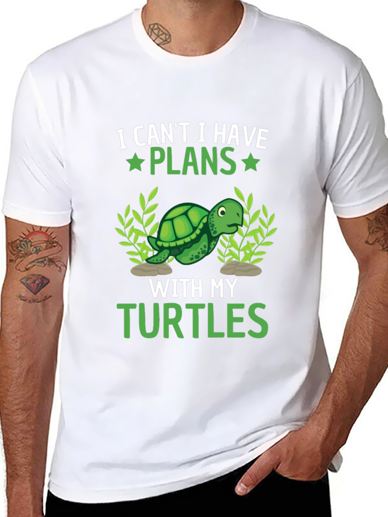 I Cant I Have Plans With My Turtles T-Shirt