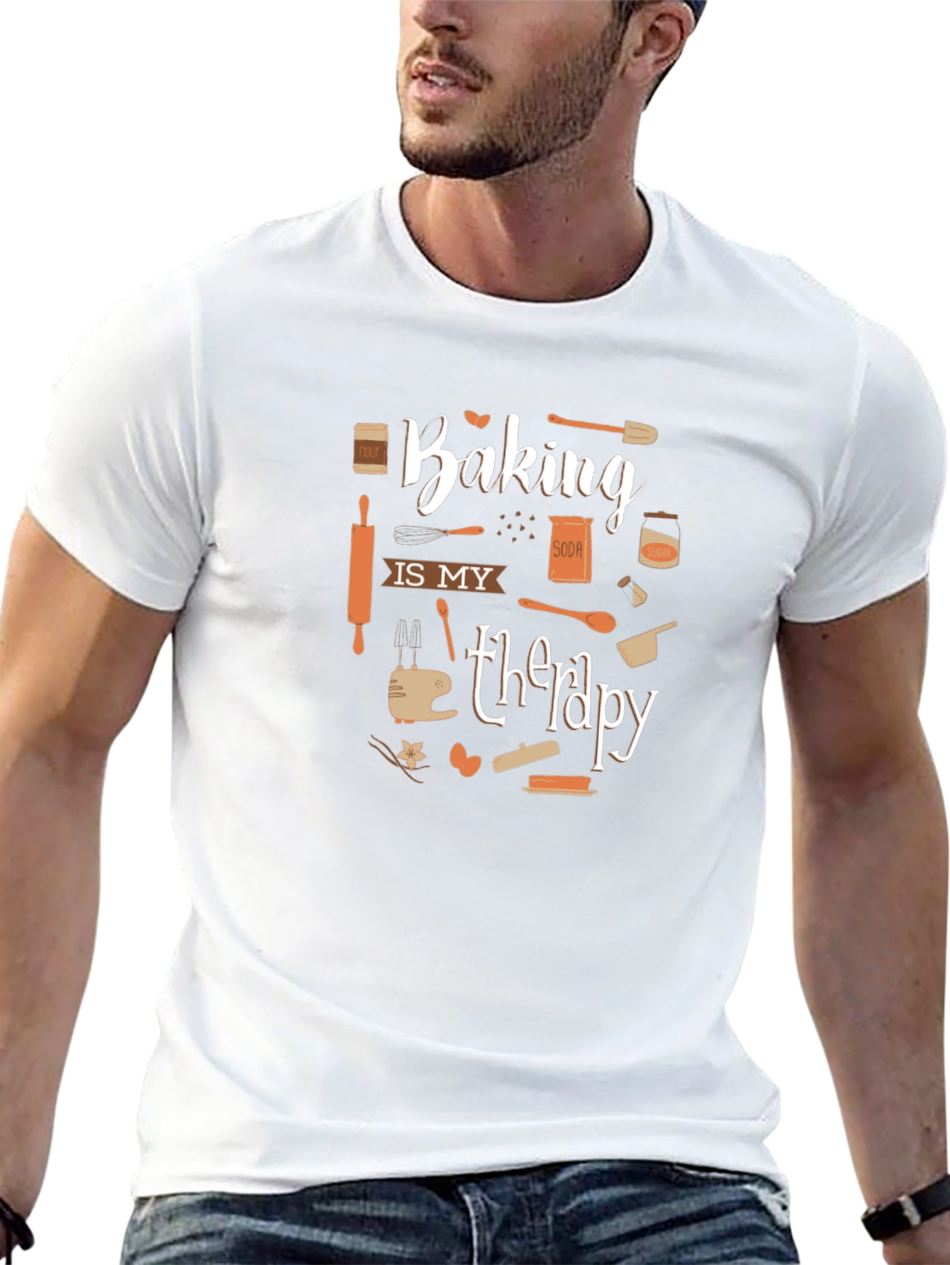 Baking is My Therapy T-Shirt