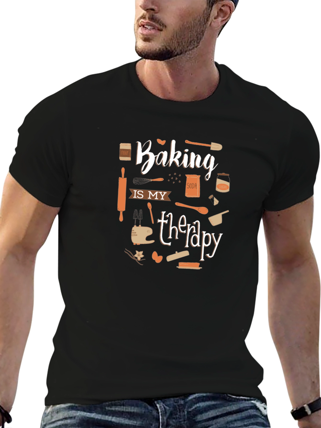 Baking is My Therapy T-Shirt