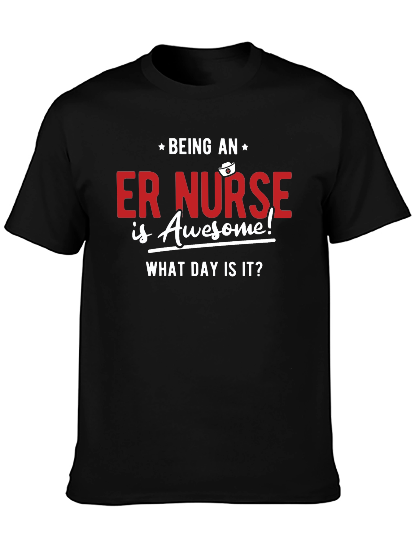 ER Nurse Awesome T-Shirt - Funny Nurse Gift