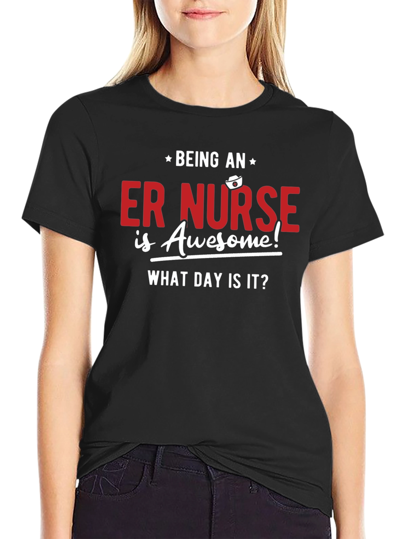 ER Nurse Awesome T-Shirt - Funny Nurse Gift