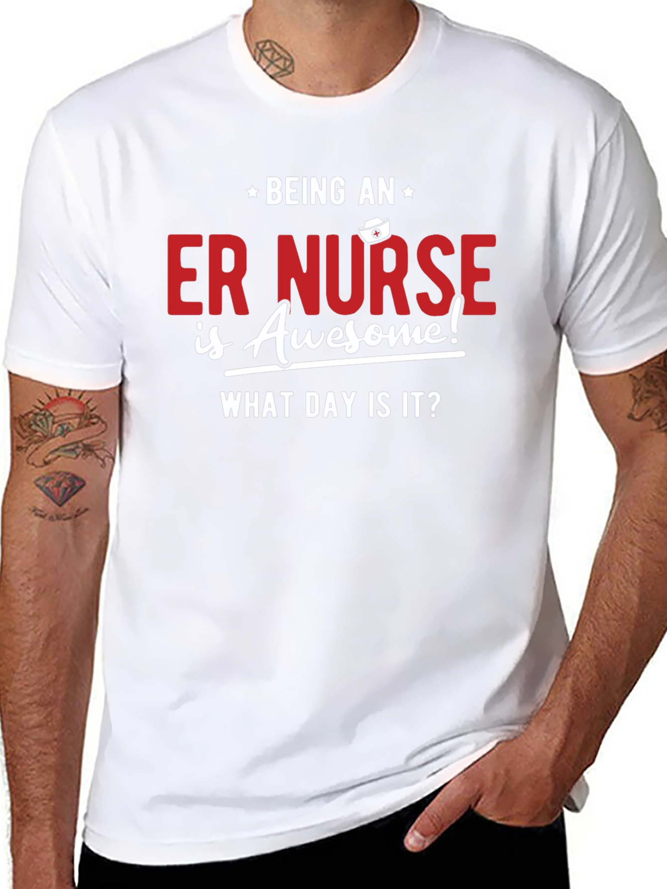 ER Nurse Awesome T-Shirt - Funny Nurse Gift