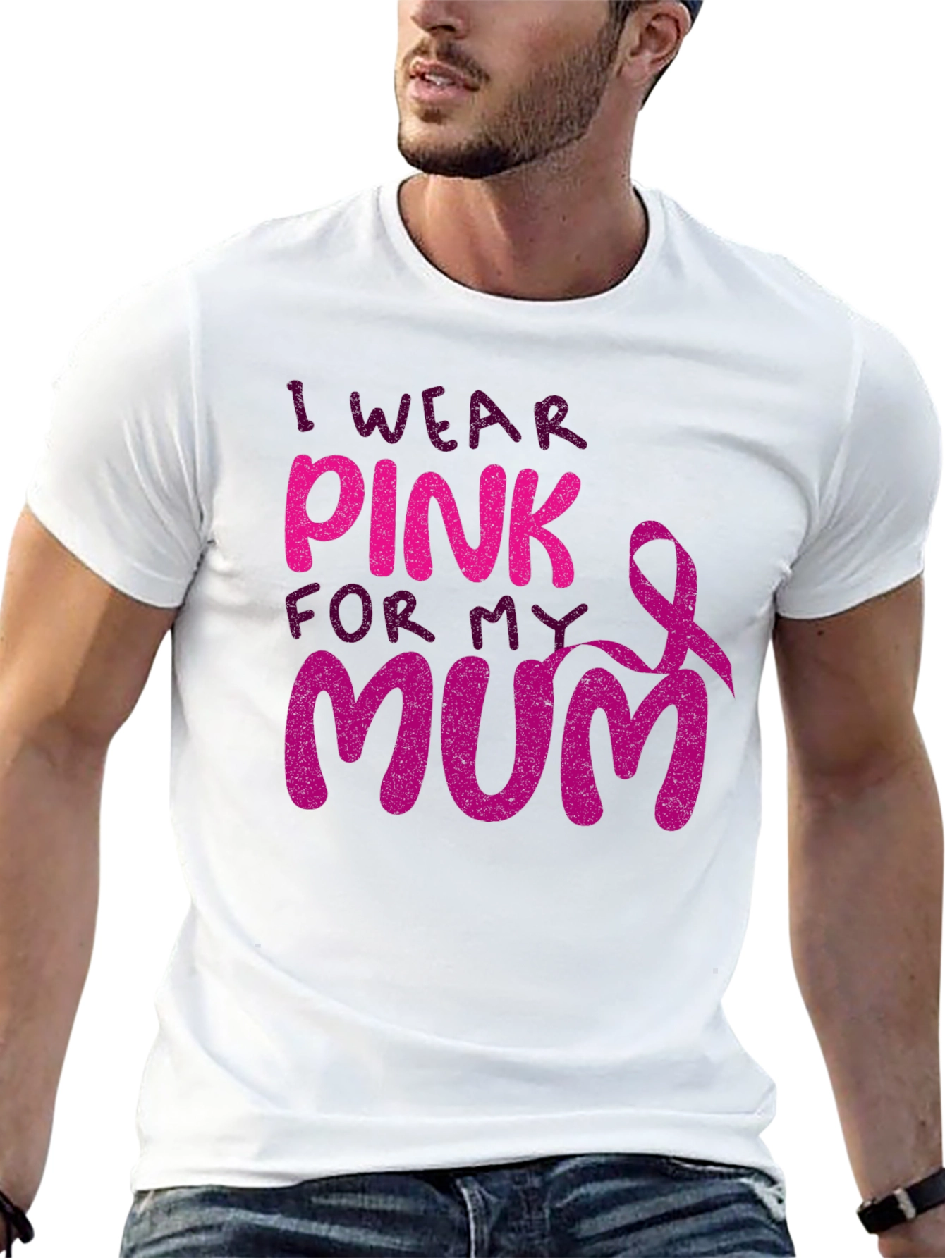 I Wear Pink For My Mum T-Shirt