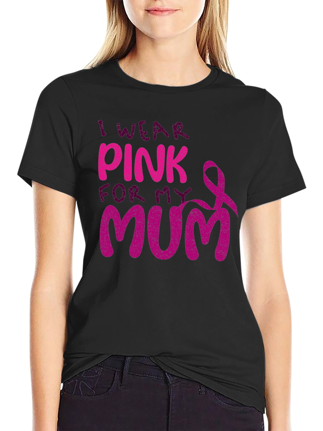 I Wear Pink For My Mum T-Shirt