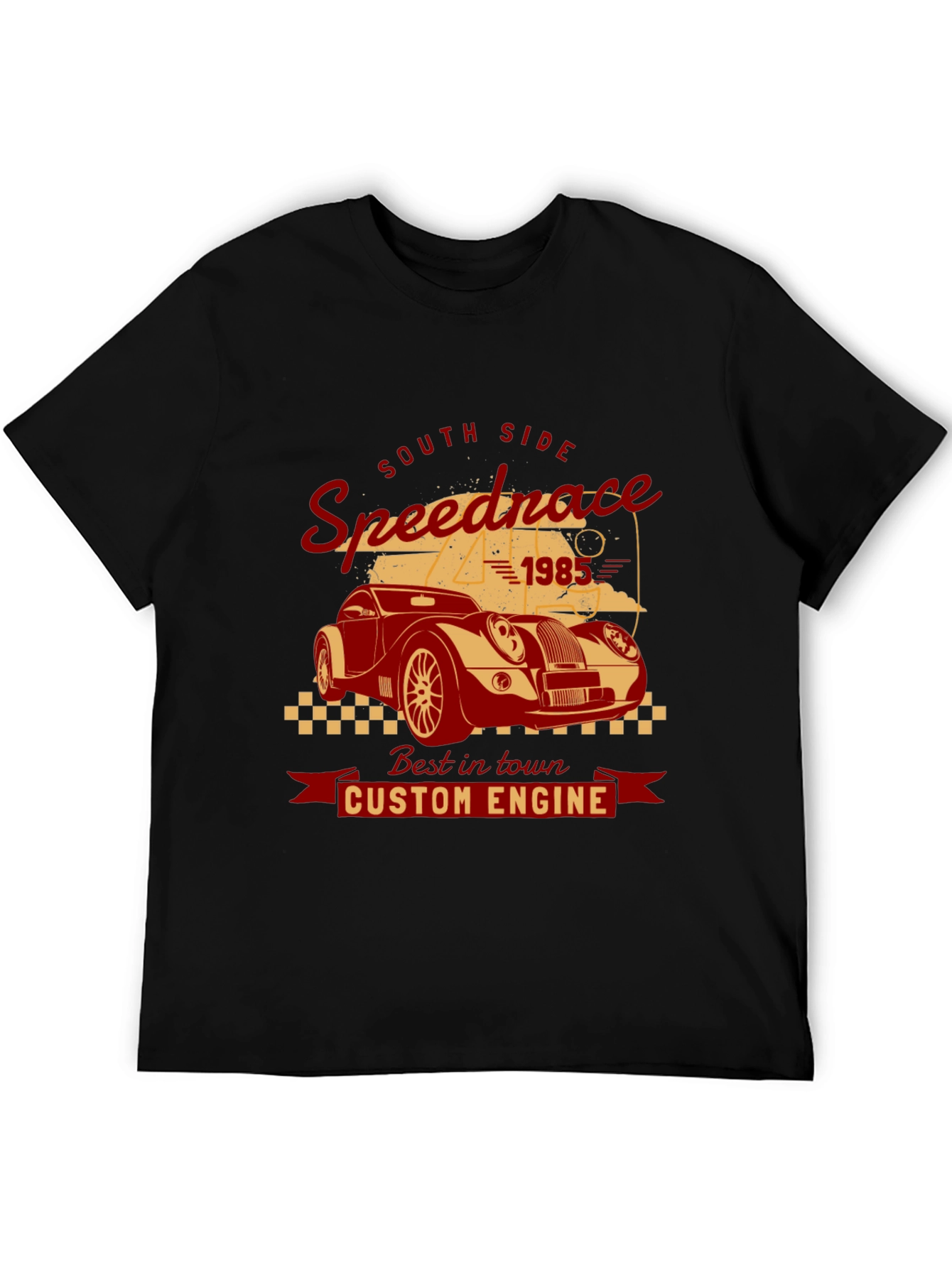 South Side Speedrace T-Shirt - Custom Engine Design