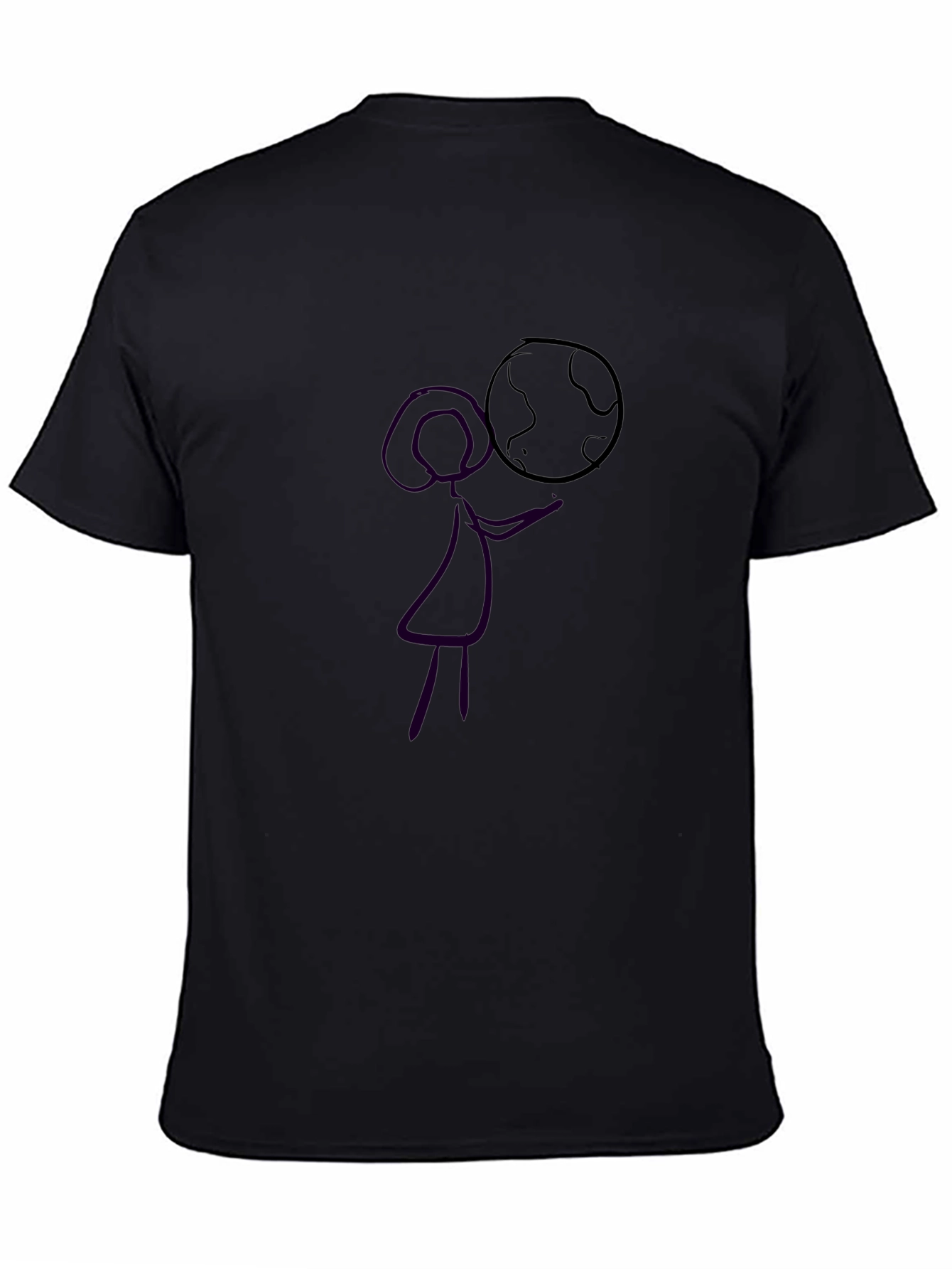 Planet in Hand Tee - Unique Graphic T-Shirt