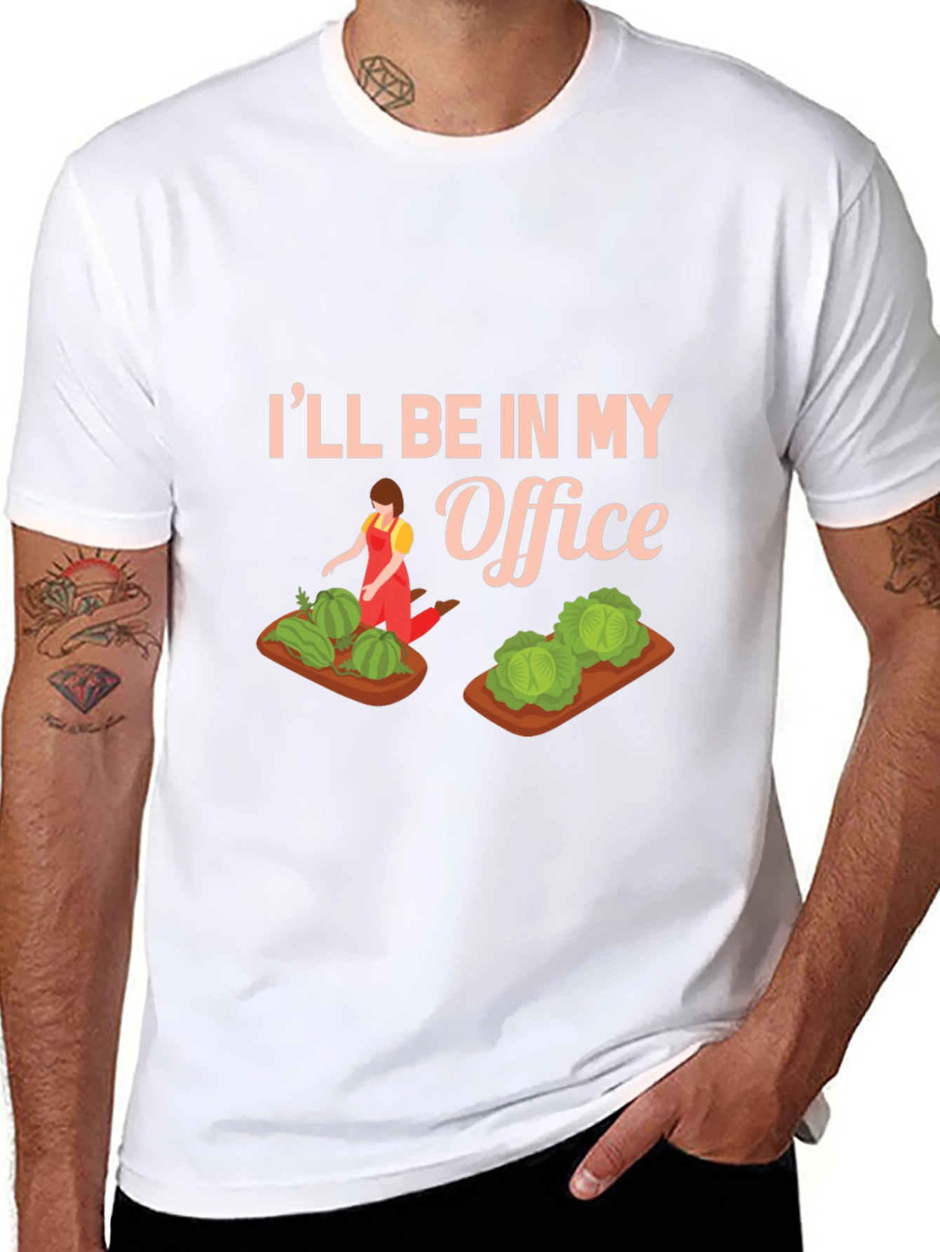 Gardener Office Graphic T-Shirt