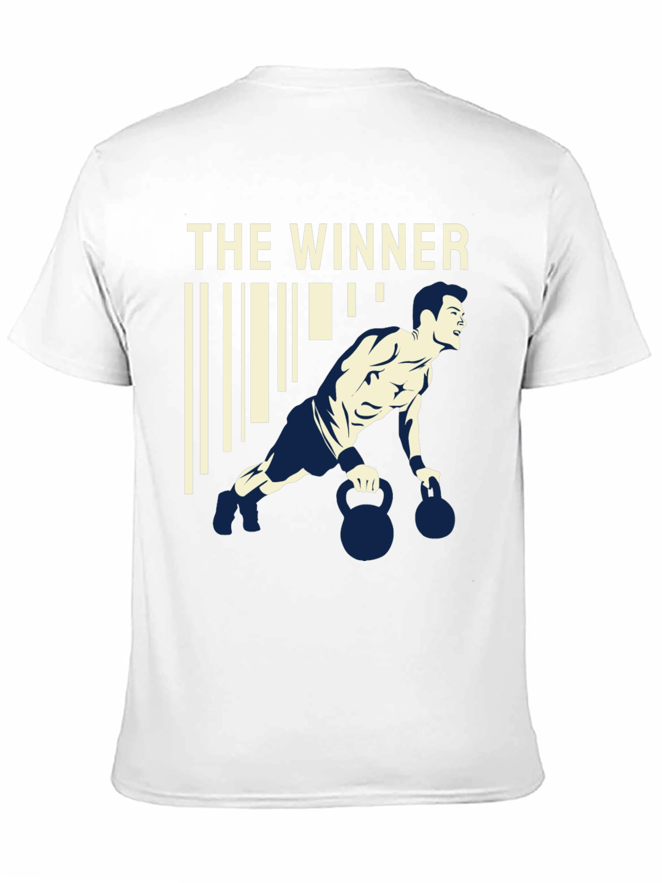 The Winner Graphic T-Shirt Gym Workout Apparel