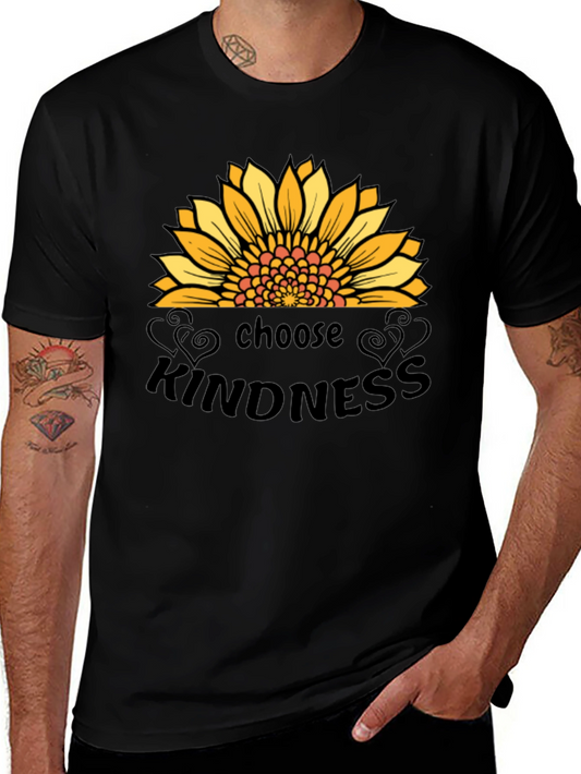 Choose Kindness Sunflower Graphic Tee