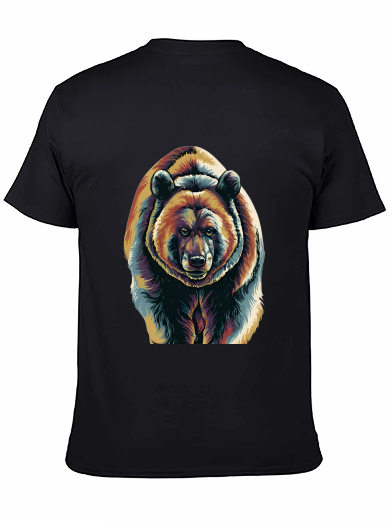 Cool Bear Graphic Tee - Unisex Black T-Shirt