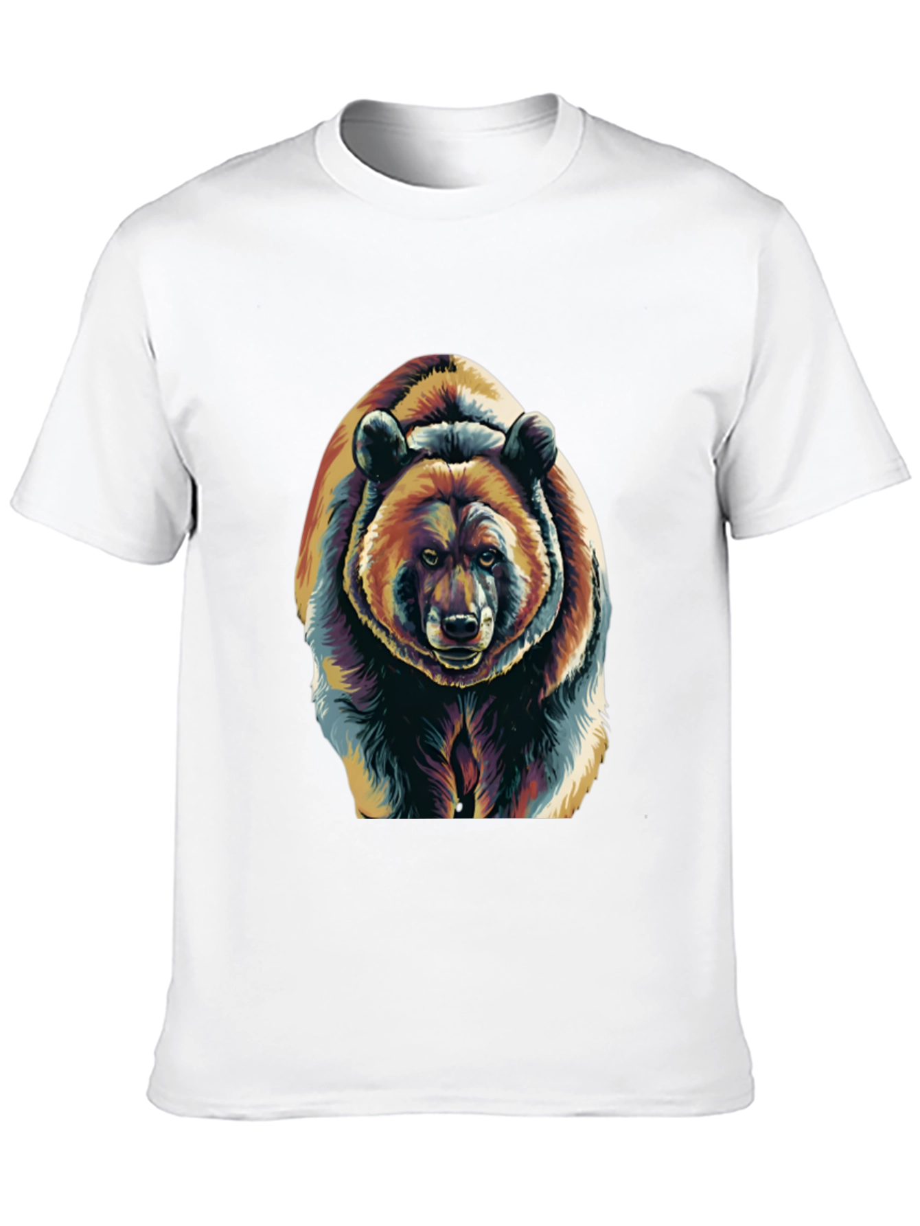 Cool Bear Graphic Tee - Unisex Black T-Shirt