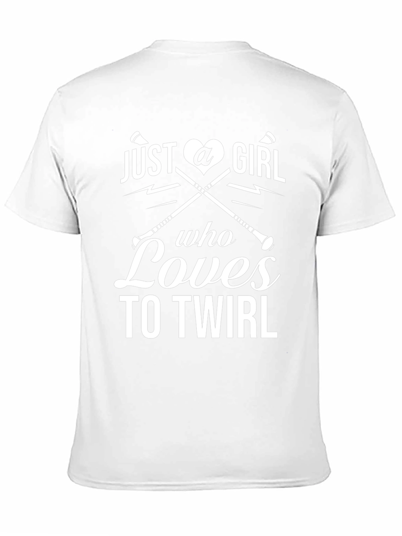 Just a Girl Who Loves to Twirl Black T-Shirt