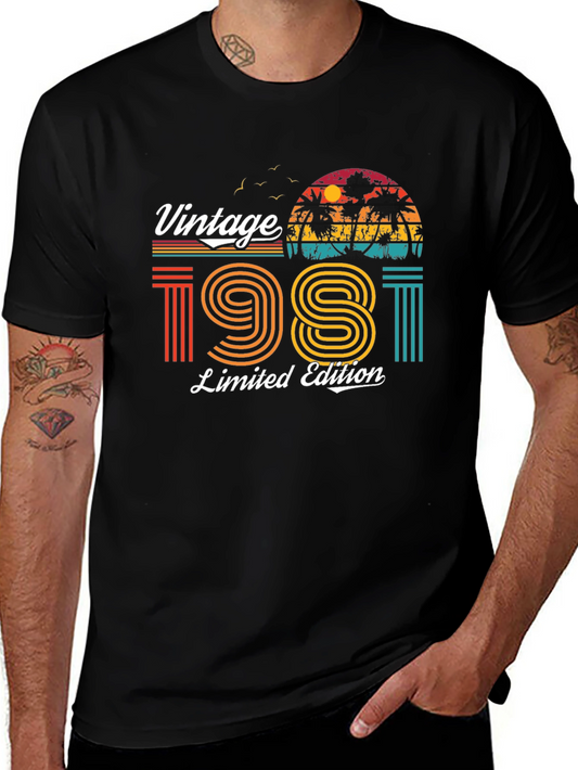 Vintage 1981 Limited Edition Graphic Tee