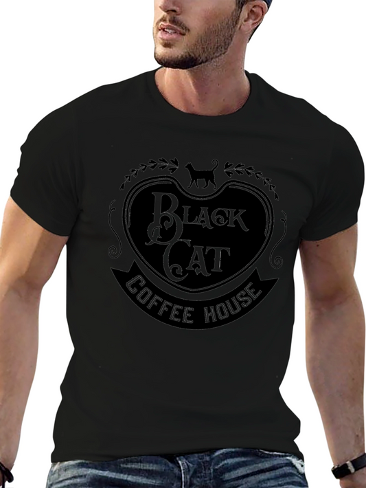Black Cat Coffee House Graphic Tee