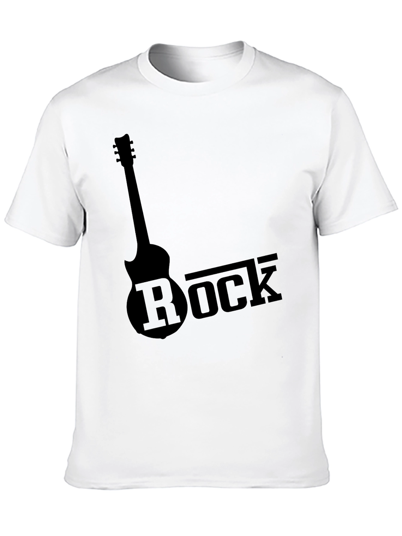 Rock Guitar Black T-Shirt