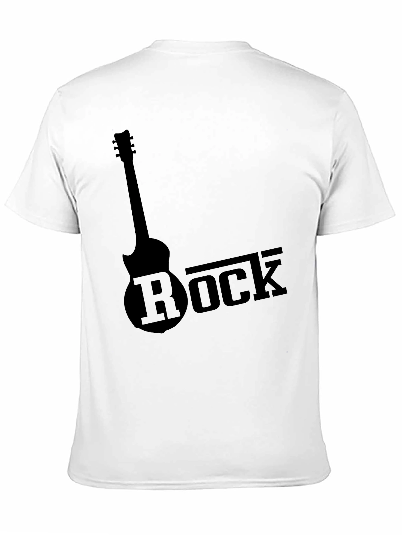 Rock Guitar Black T-Shirt
