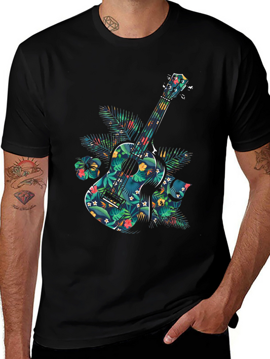 Tropical Ukulele Graphic Tee