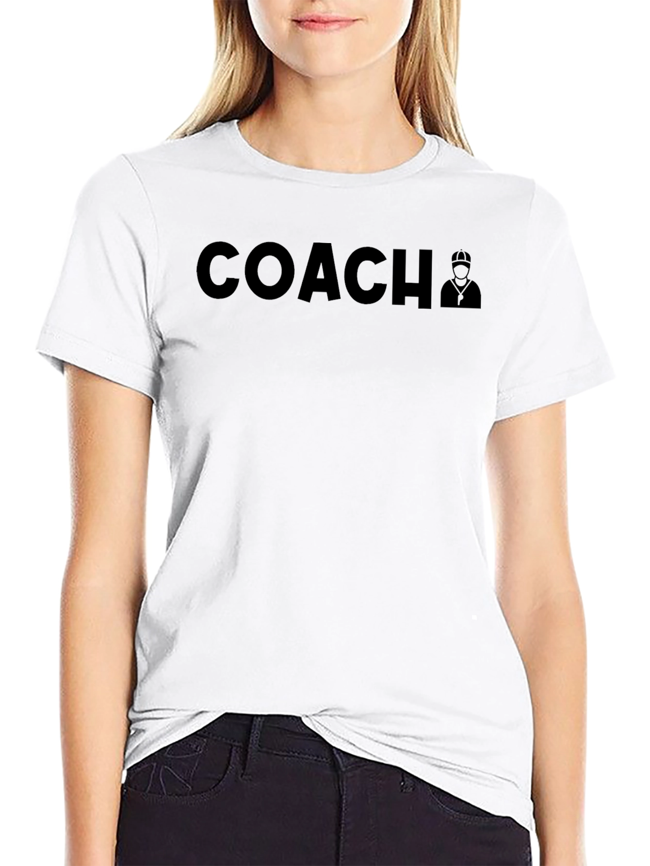 Coach T-Shirt - All Black Crew Neck