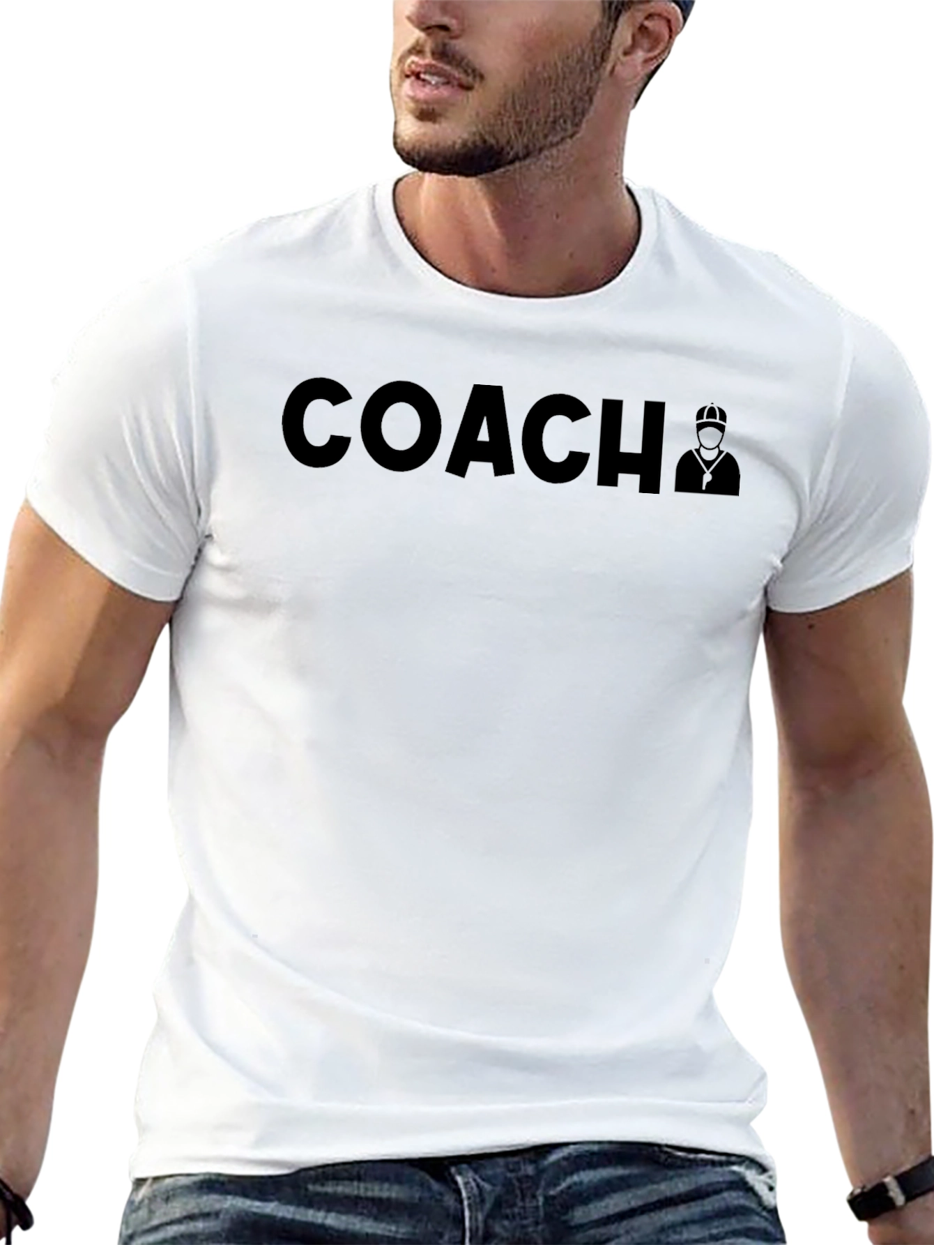 Coach T-Shirt - All Black Crew Neck