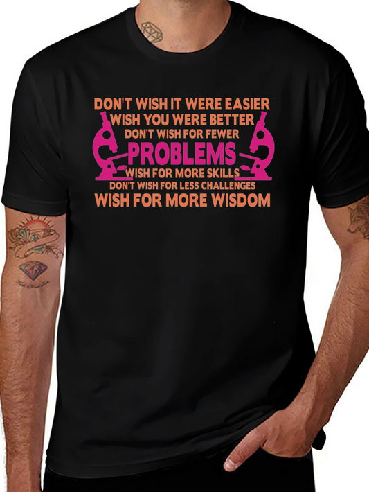 Science Wisdom T-Shirt - Black