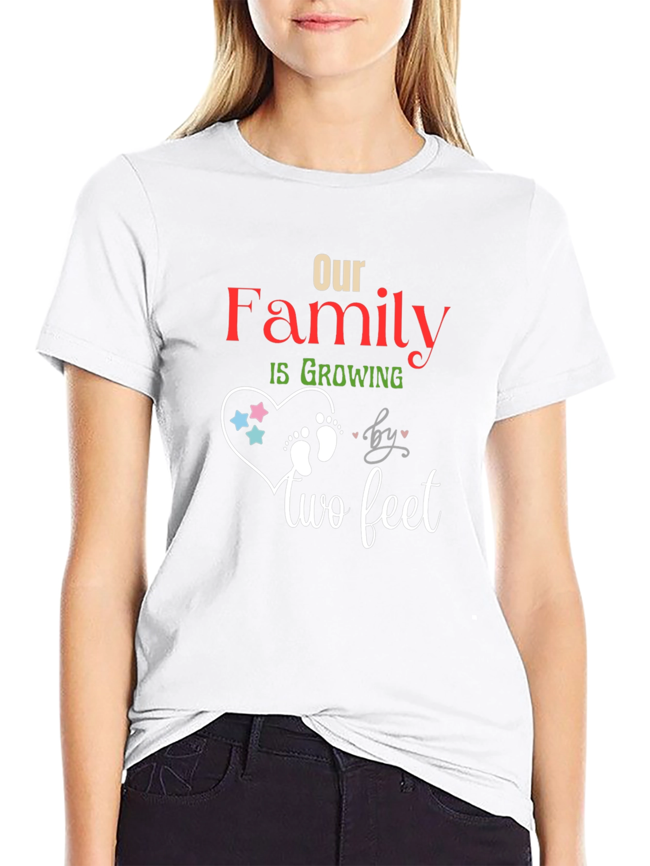 Our Family is Growing Pregnancy Announcement T-Shirt