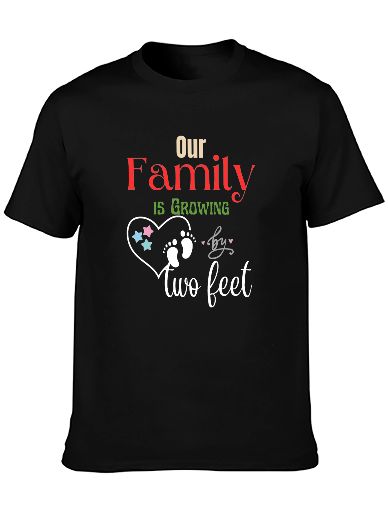 Our Family is Growing Pregnancy Announcement T-Shirt