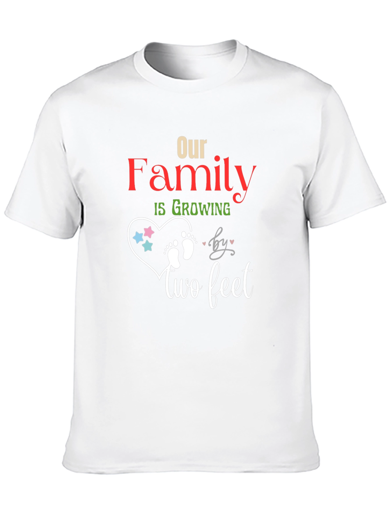 Our Family is Growing Pregnancy Announcement T-Shirt