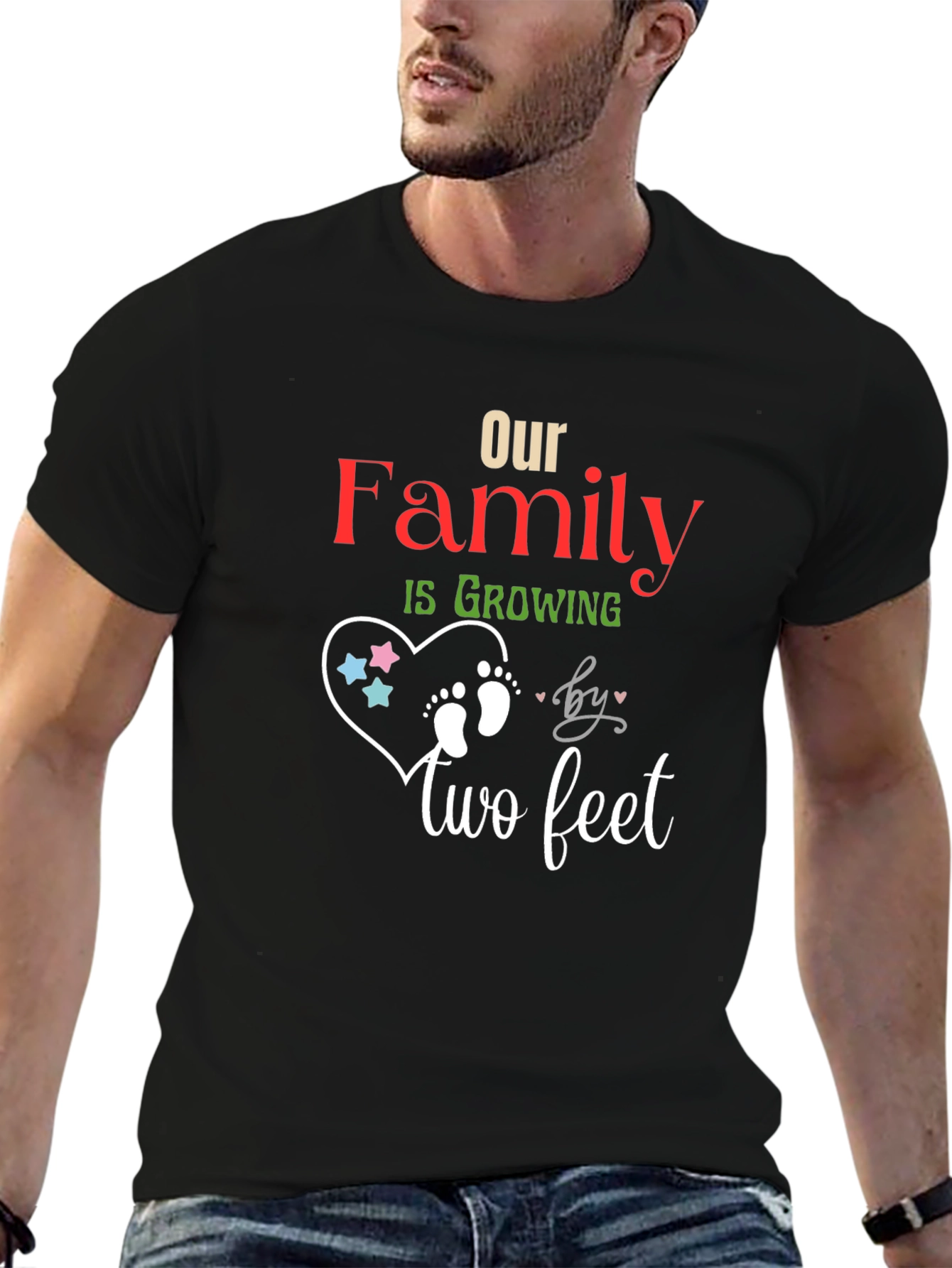 Our Family is Growing Pregnancy Announcement T-Shirt