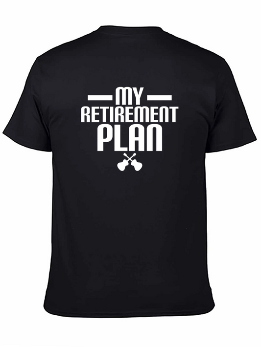 My Retirement Plan T-Shirt - Guitar Lover Tee
