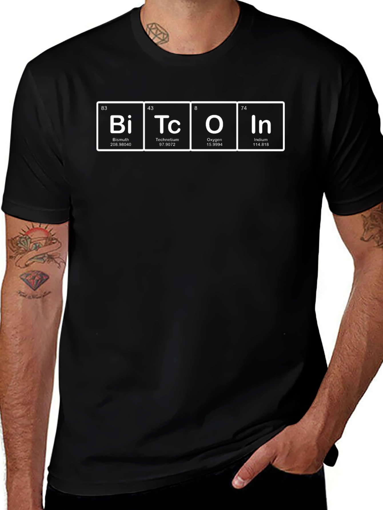 Biotin Periodic Table T-Shirt Funny Chemistry Tee