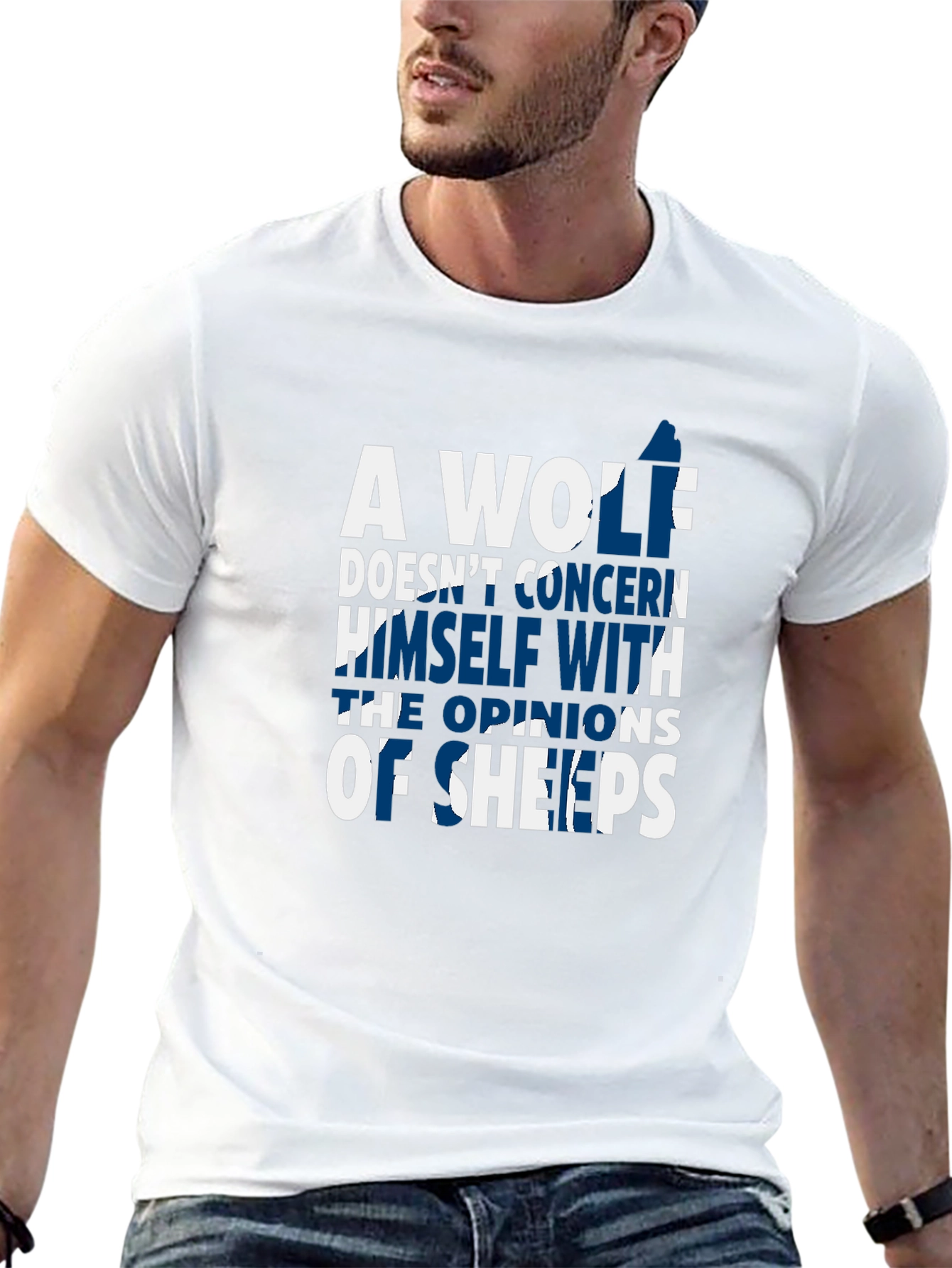 A Wolf Doesnt Concern Himself T-Shirt