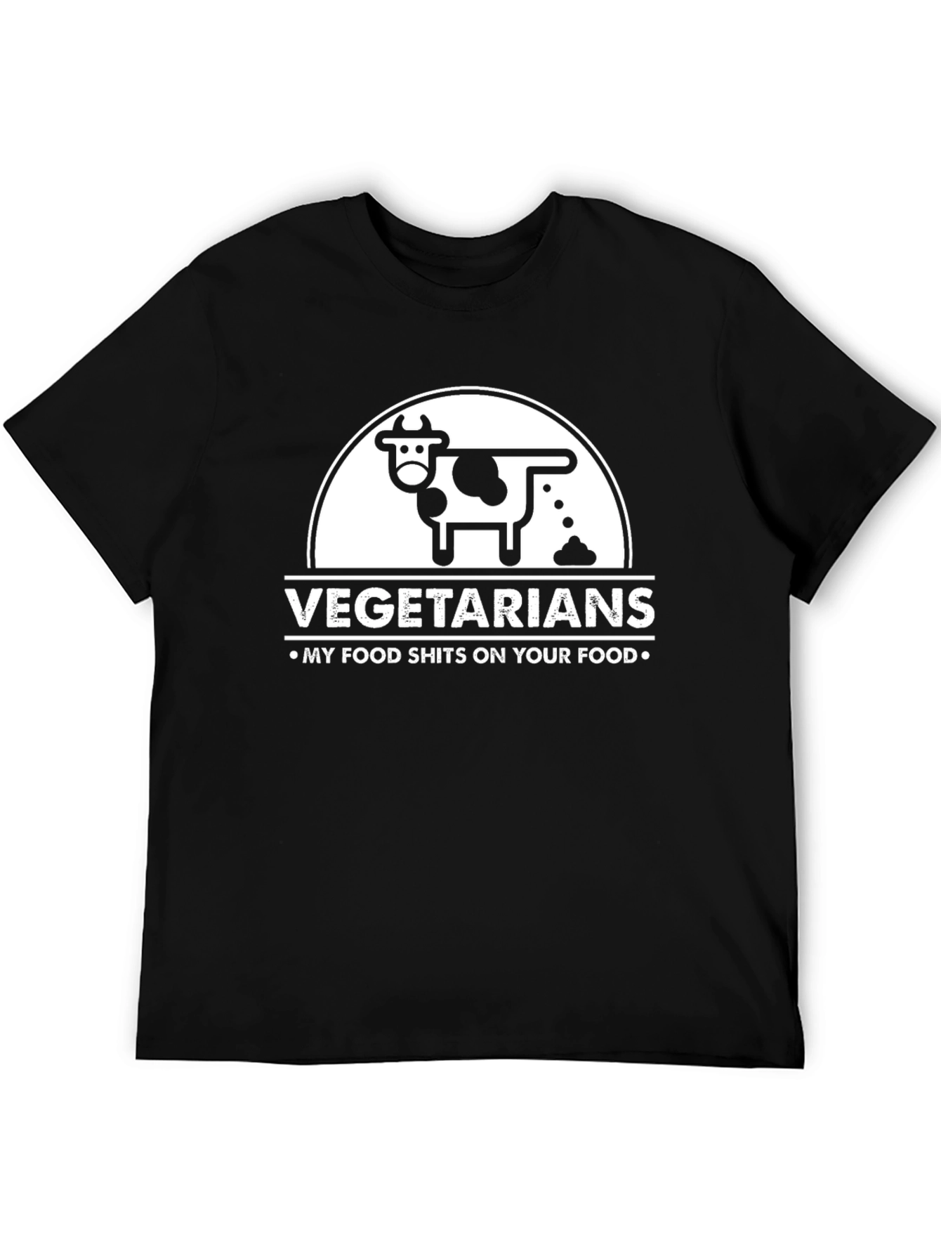 Vegetarians - Funny Graphic T-Shirt