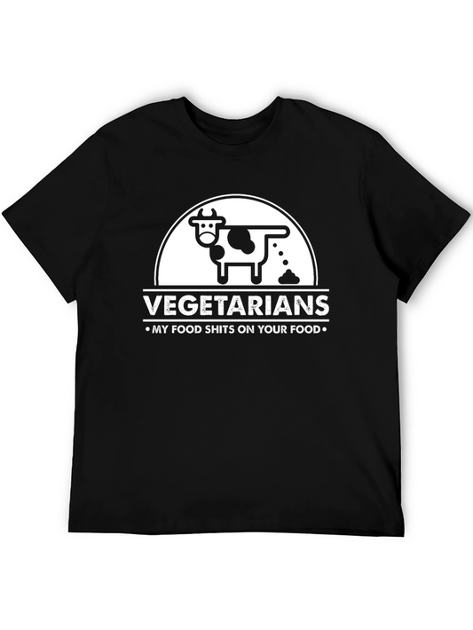 Vegetarians - Funny Graphic T-Shirt