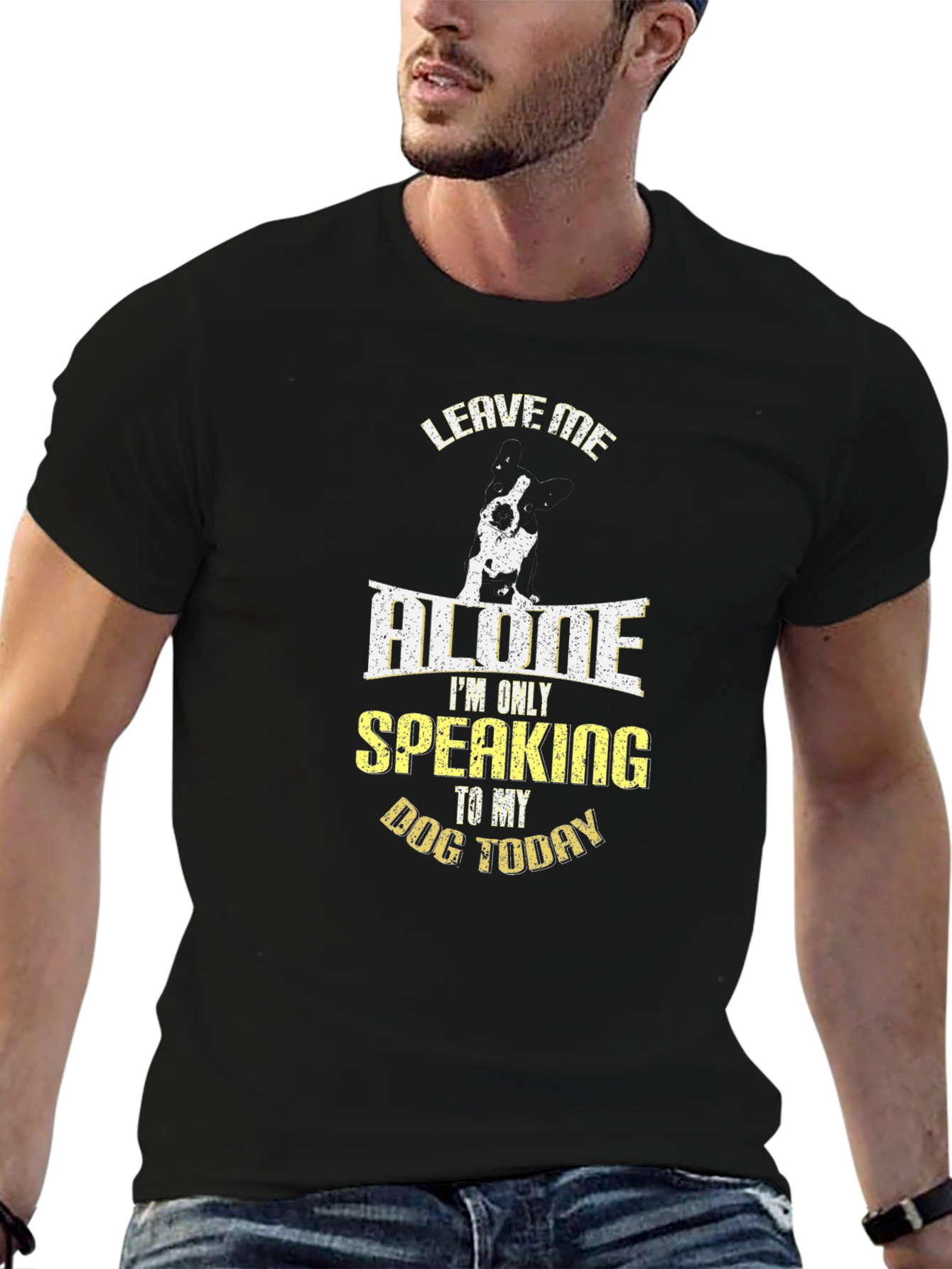 Leave Me Alone Dog T-Shirt