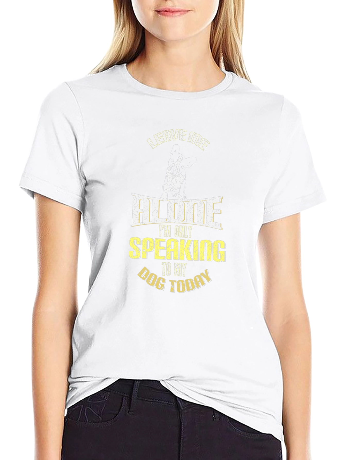 Leave Me Alone Dog T-Shirt
