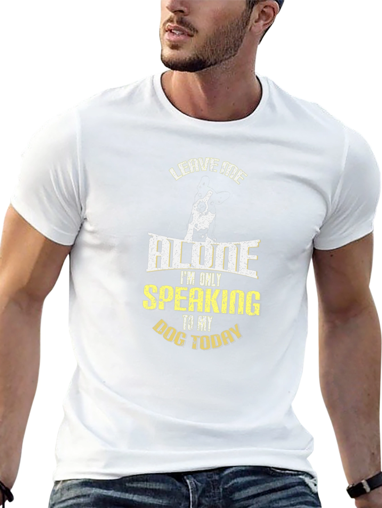 Leave Me Alone Dog T-Shirt