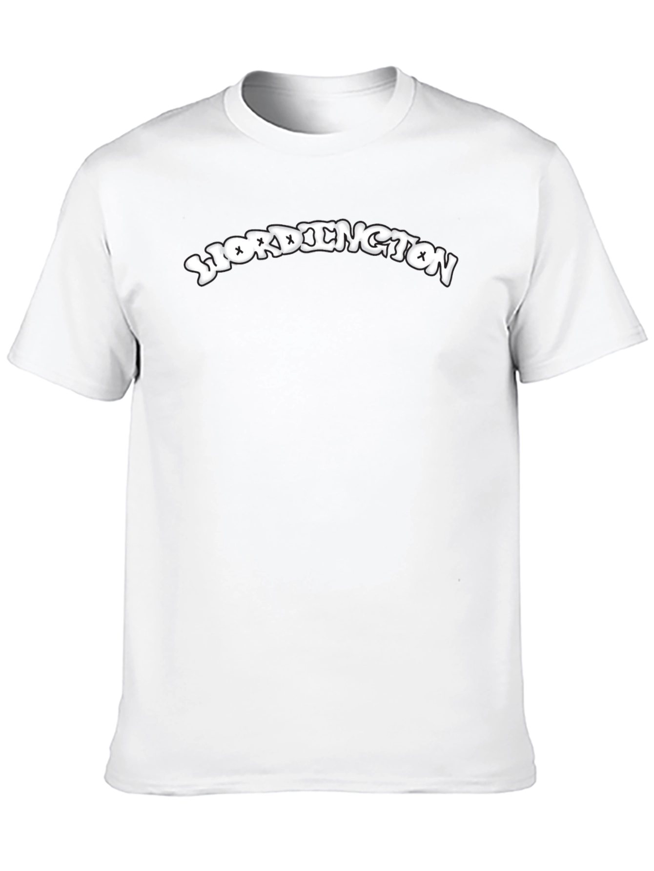 Wordington Black Graphic Tee