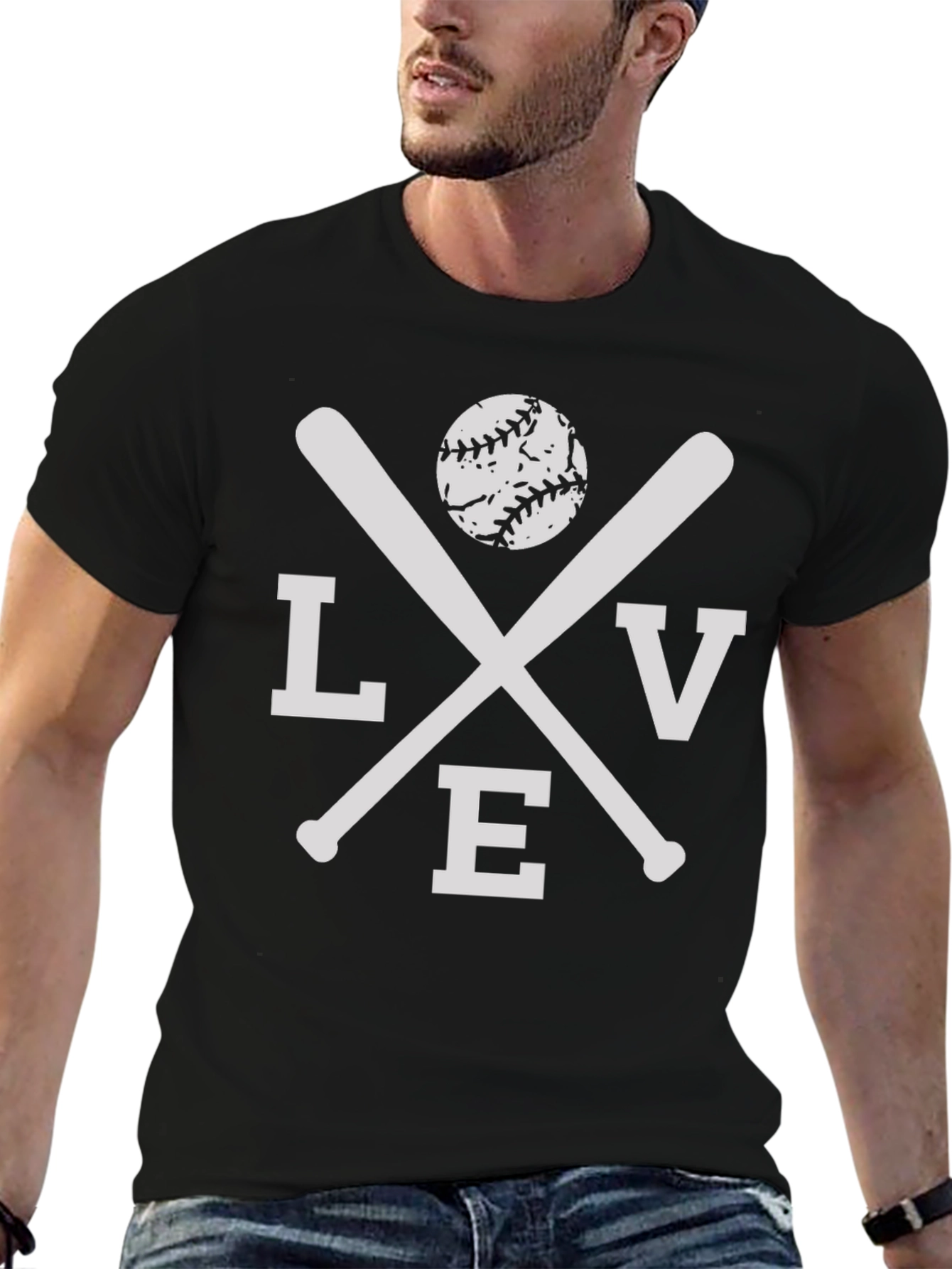 Baseball Love Graphic Tee - Stylish Baseball Fan T-Shirt