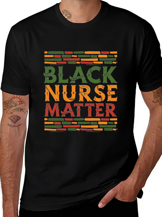 Black Nurse Matter Graphic T-Shirt
