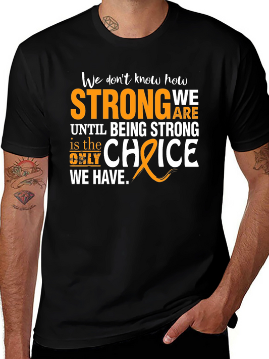 Strong Choice Graphic Tee - Black