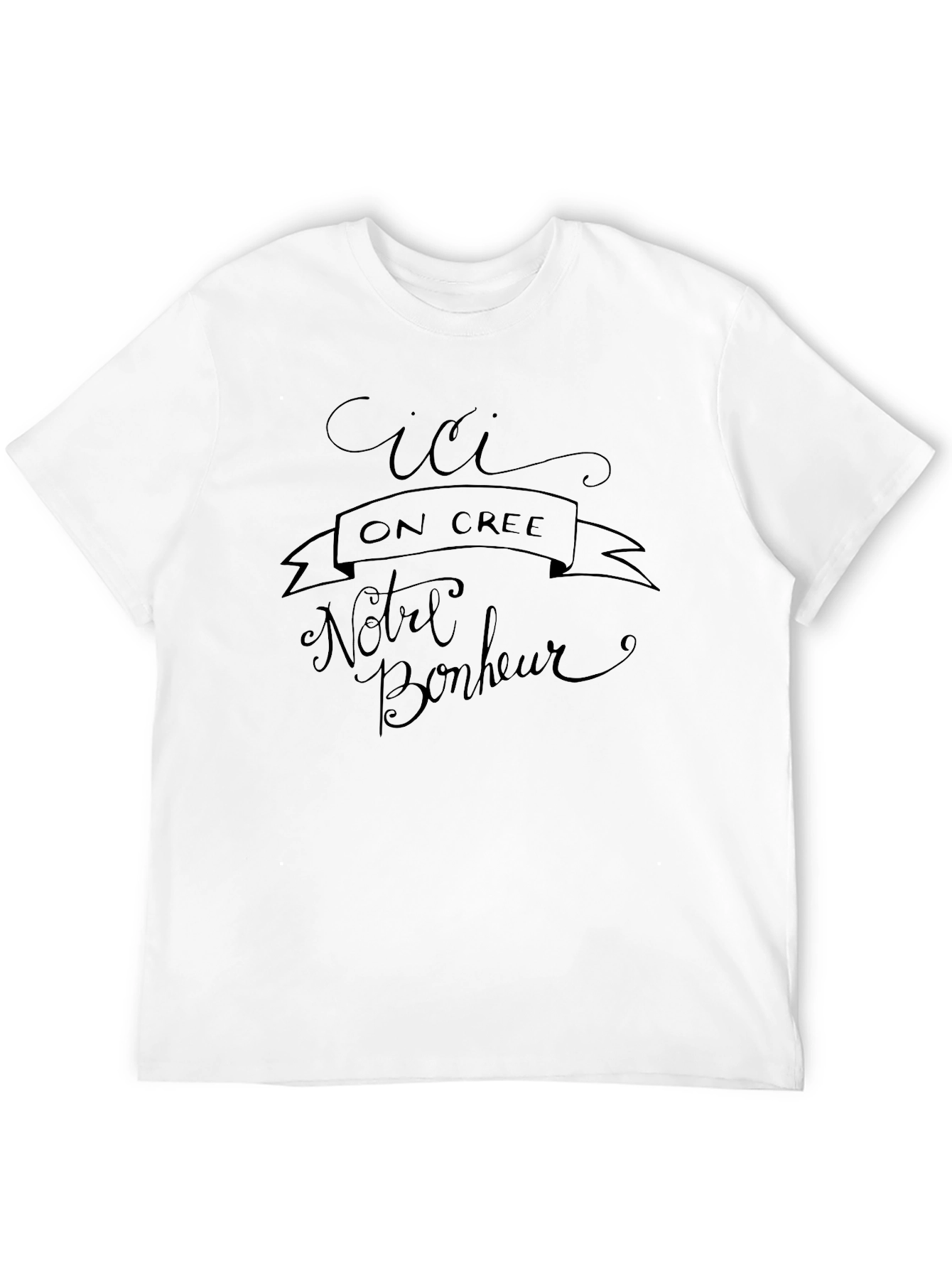 Cici On Cree T-Shirt -  French Slogan Tee