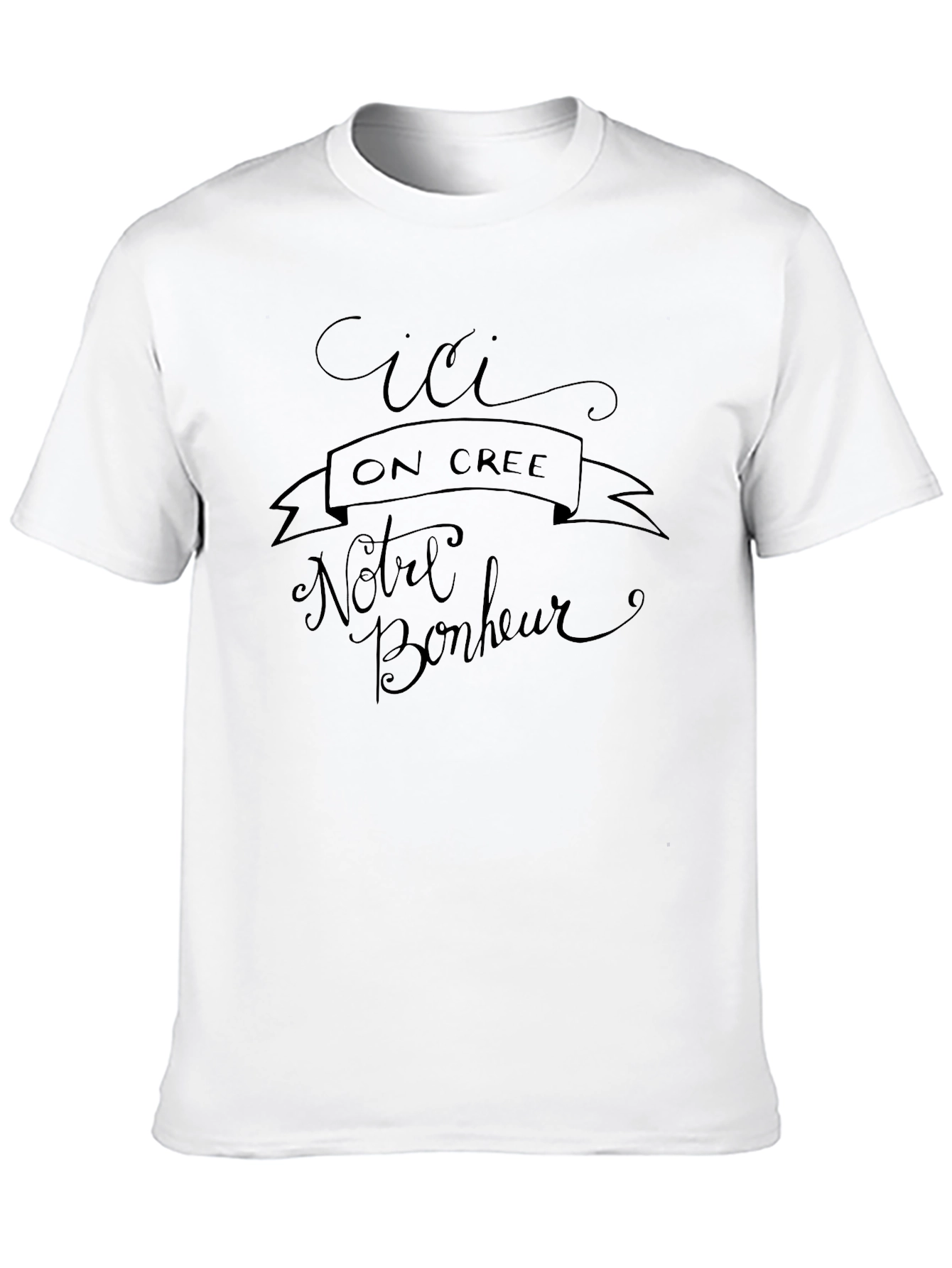 Cici On Cree T-Shirt -  French Slogan Tee