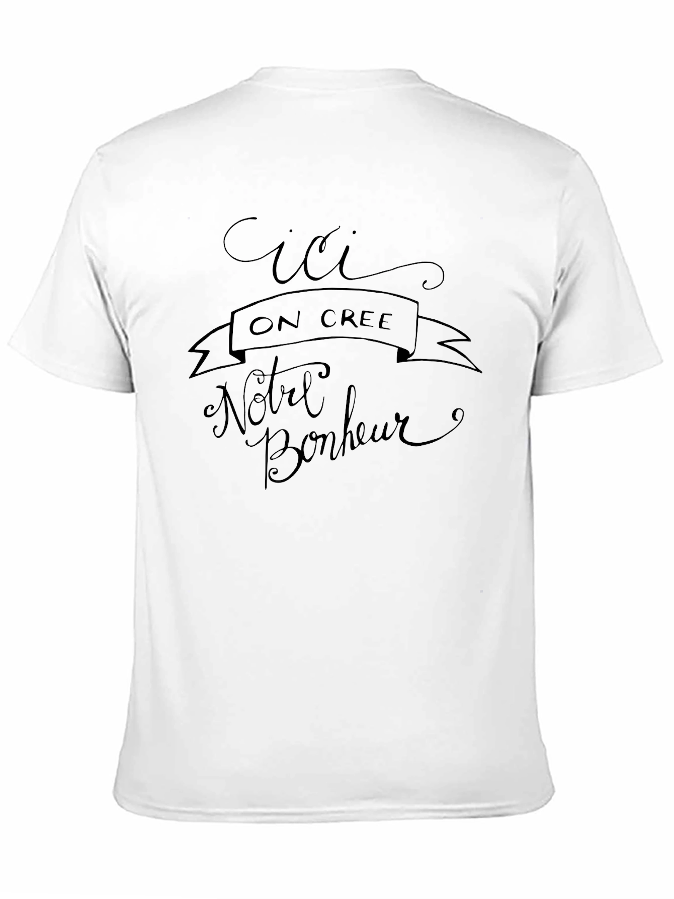 Cici On Cree T-Shirt -  French Slogan Tee