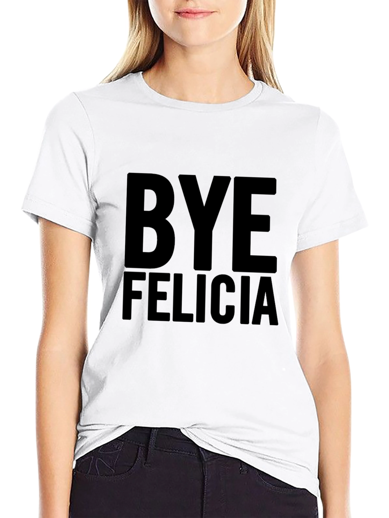 Bye Felicia Graphic Tee - Black T-Shirt
