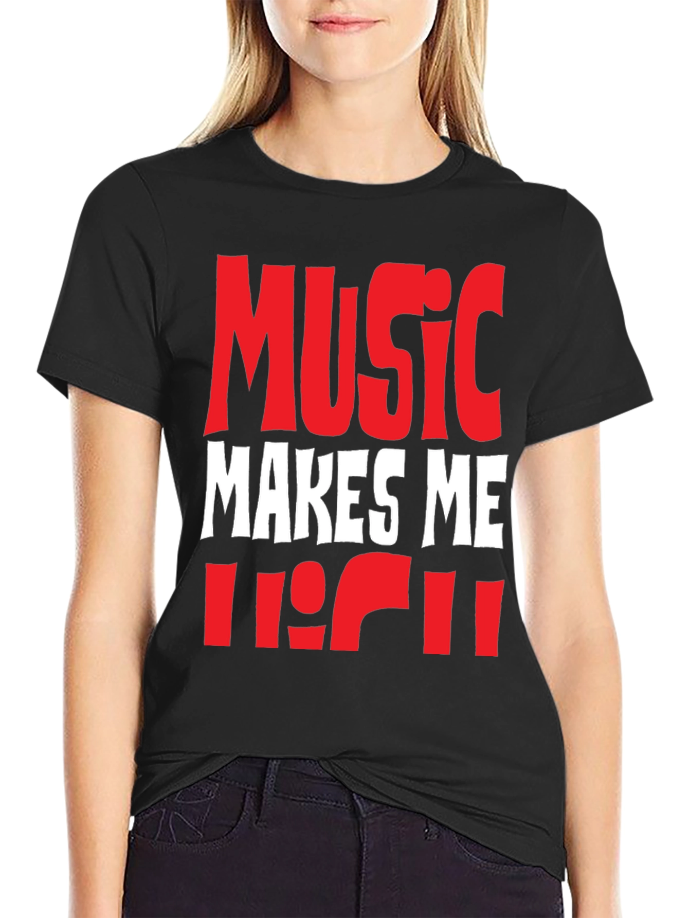Music Makes Me High Graphic Tee